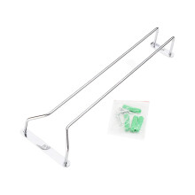 Wall Mounted Wine Glass Rack Sturdy Cup Holder for Coffee Shop Hotel K