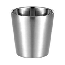 Tea Cup Portable Reusable Stainless Steel Cup for Party Barbecue Backp