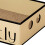Cardboard Cat Scratcher Box Scratching Board for Small Medium Cat Kitt 2