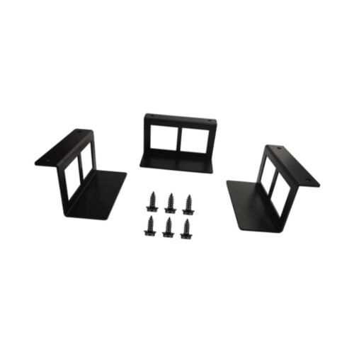 Under Desk Laptop Mount Brackets Stand Set Invisible Storage Notebook