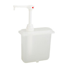 Condiment Pump Sauces Pump Bottles Salad Syrup Bottle for Kitchen Rest
