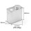 Tea Tins Tea Tin Canister Kitchen Storage Canisters Portable Tin Cans 2