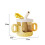 Sippy Cups 10Oz/300ml Silicone Training Cup for Children Yellow 2