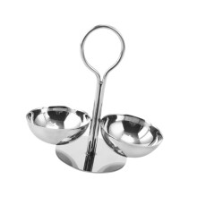 Snack Serving Bowl Snack Stand with Bowls for Condiments Dessert Side