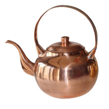 Tea Kettle 1.2L Handmade Copper Teapot for Stovetop Induction/Gas Stov
