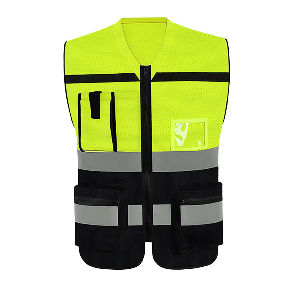 Reflective Safety Vest High Visibility Safety Vest For Biking Walking 6902696348890