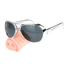 Pig Big Nose Glasses Funny Decorative Glasses for Party Fancy Dress Bi