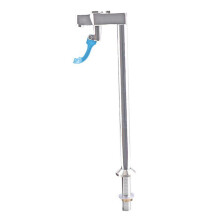 Desk Mount Faucet Glass Filter Push Back Handle for Public Places Rest