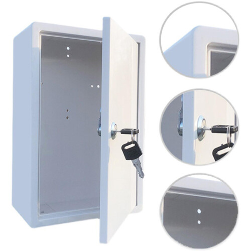 Wall Mount Milk Box with Lock Durable Restaurant Apartment Milk Delive 2