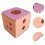 Dice Shaped Cat Scratcher Nest for Resting Napping Lightweight Hideout 3