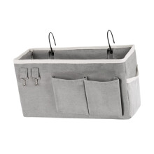 Bedside Hanging Storage Bag Bedside Storage Organizer for Books Home C