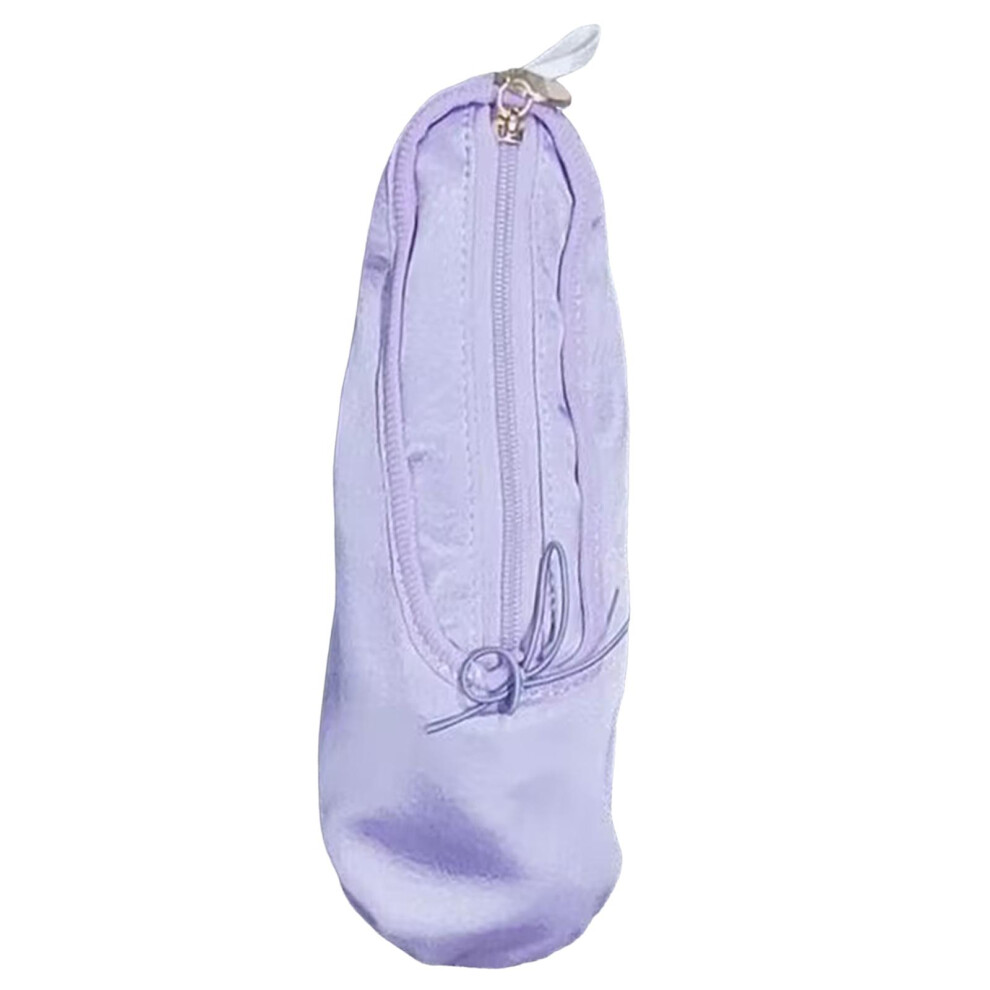 Ballet Shoe Shape Pencil Pouch for Girls Dancers Soft Cloth Makeup Bru