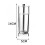 Salt and Pepper Grinding with Adjustable Coarseness Manual Salt Pepper 2