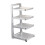 Pot Pan Rack Adjustable Height Standing Pot Rack for Countertop Home C 1