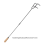 Dust Removal Hook Wooden Handle Wrought Iron for Fire Pits Fireplace C 2