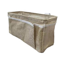 Bedside Storage Bag Accessories with Pockets for Remote Control Bedroo