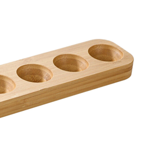 Wooden Egg Holder Rustic Egg Container Rack for Household Supermarket 2