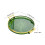 Fruit Tray Creative Portable Round Serving Tray for Hotel Countertop K 2