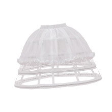 Cage Hoop Skirt Petticoat Lolita Crinoline Underskirt for Wedding Prom