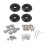 Replacement Suitcase Wheels Washers PU Metal Swivel Caster Wheels Repa 1
