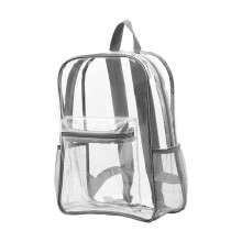 Clear Backpack with Zipper Kids Daypack School Bag for Boys Women Men