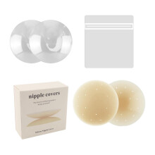 Nipple Cover for Women Bra Thin Silicone Nipple Pasties Sticky Breast