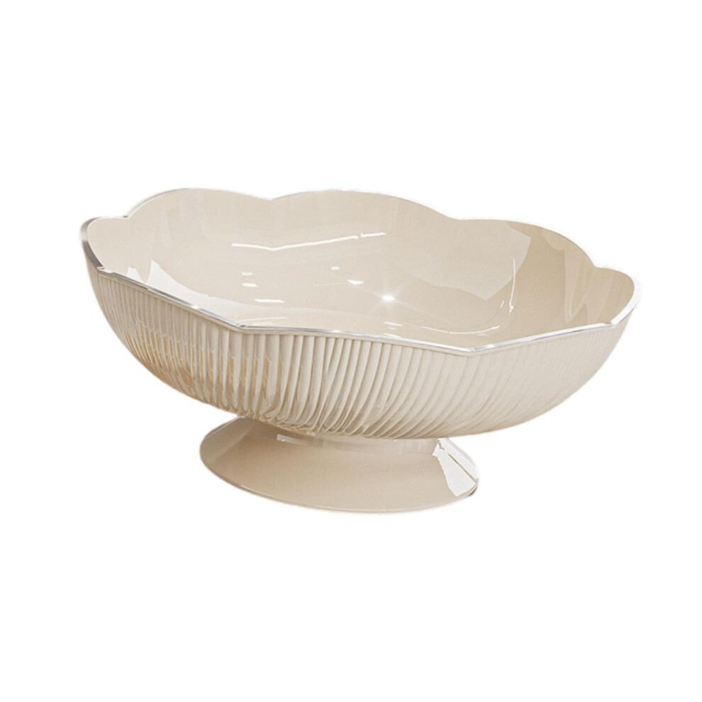 Fruit Bowl Dish Fruits Holder Pedestal Bowl for Dining Table Parties K