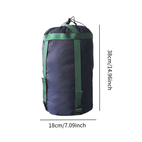 Compression Sack for Sleeping Bag 7.09inchx14.96inch for Backpacking C 1