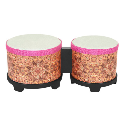 5" and 6" Bongo Drum Set Practical Bass Drum for Professionals Childre