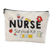 Nurse Makeup Bag Cosmetic Bag Gift Women Makeup Bag Case for Commuting
