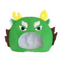 Dragon Cartoon Plush Hat Cap Party Headpiece for Carnival Role Play Gr