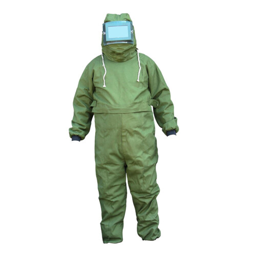 Sand Blasting Suit Elastic Cuff Work Overalls for Work Sandblasting Sp