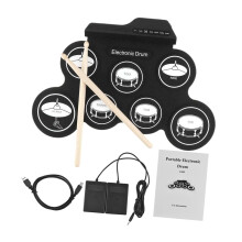 Roll up Drum Set Portable Multipurpose Professional Portable Electroni
