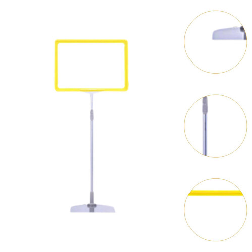 Adjustable Sign Holder Versatile Display Advertising Floor Sign Stand 2
