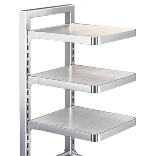 Pot Pan Rack Adjustable Height Standing Pot Rack for Countertop Home C 2