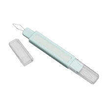 Double Needle Threader Accs Hand Sewing for Household Needlecraft Embr