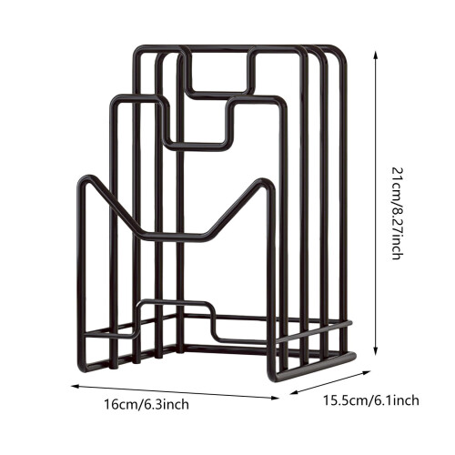 Cutting Board Storage Rack Stand for Plates Cutting Board Kitchen Coun 1