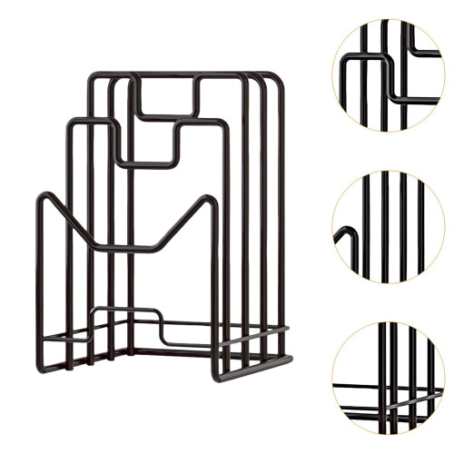 Cutting Board Storage Rack Stand for Plates Cutting Board Kitchen Coun 2