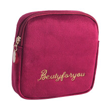 Sanitary Pad Storage Bag 13x13x4cm Menstrual Cup Pouch for Girls Teen
