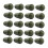 20 Pieces Drawstring Stoppers Toggle End Cord Stop for Bag Lanyard Bac 1