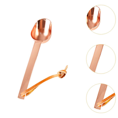 Teaspoon Long Handle Coffee Measuring Spoon for Beans Espresso Coffee 2