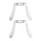 2 Pieces U Shape Eyeglasses Nose Pads Bridge Nose Support Clear Replac 1