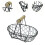 Wire Egg Basket Retro Rustic Iron Storage Basket for Farmhouse Tableto 3