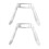 2 Pieces U Shape Eyeglasses Nose Pads Bridge Nose Support Clear Replac 1