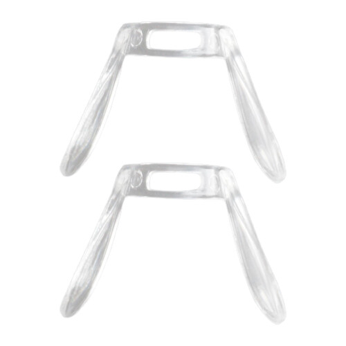 2 Pieces U Shape Eyeglasses Nose Pads Bridge Nose Support Clear Replac