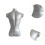 Inflatable Mannequin Dummy Torso Model Versatile PVC for Scarves Mall 3