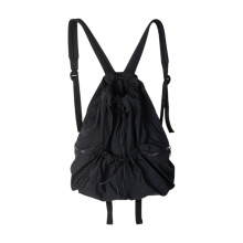 Drawstring Backpack Casual Portable Trendy Gym Bag for Adults Hiking C