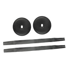 2 Pieces Leather Straps with Pads Repairing PU Leather Musical Cymbal