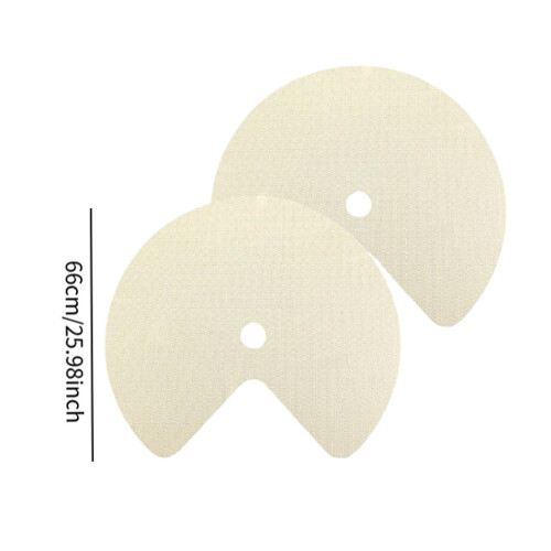 2Pcs Cabinet Corner Turntable Shelf Liner Kitchen Liners for Drawer Cu 1