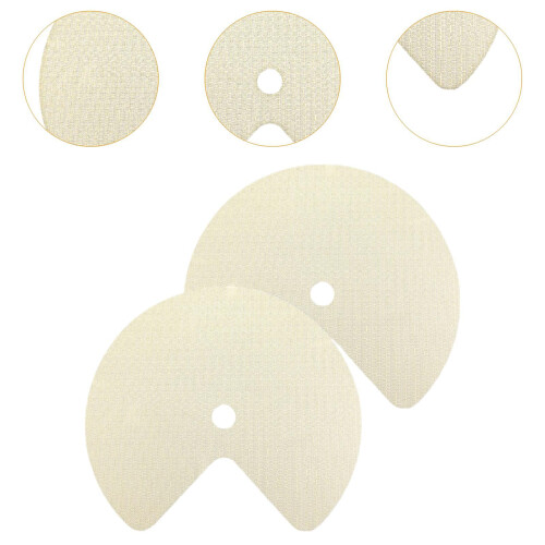 2Pcs Cabinet Corner Turntable Shelf Liner Kitchen Liners for Drawer Cu 2